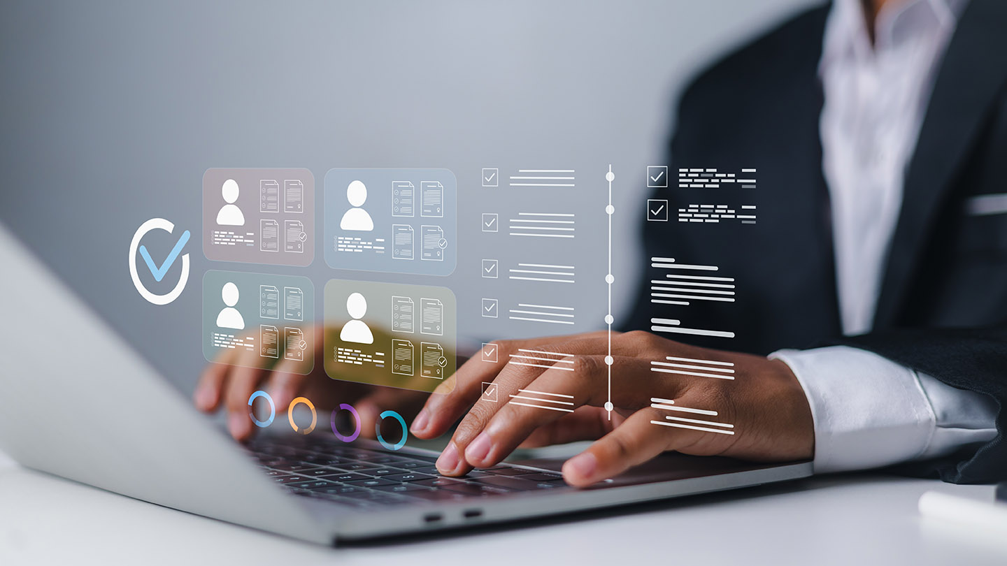 AI powered recruitment platform and candidate screening process.